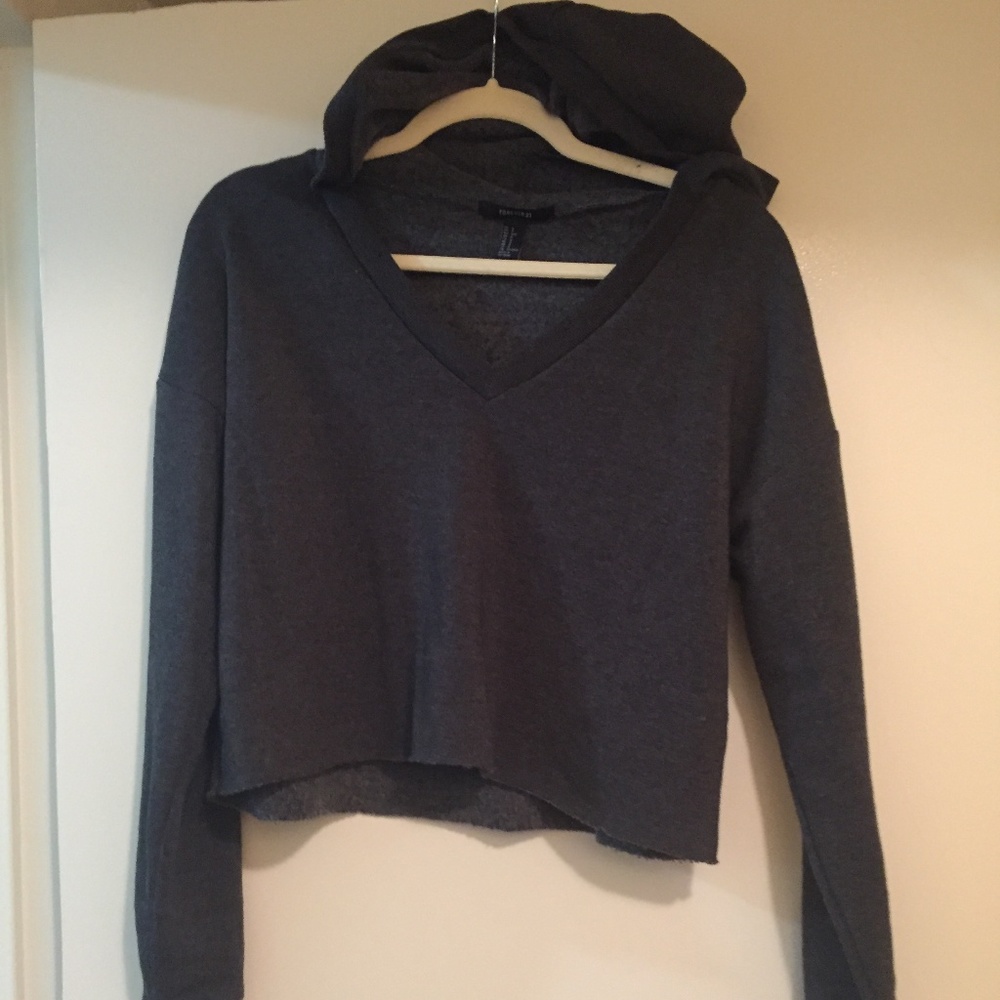 Forever 21 Cropped hoodie